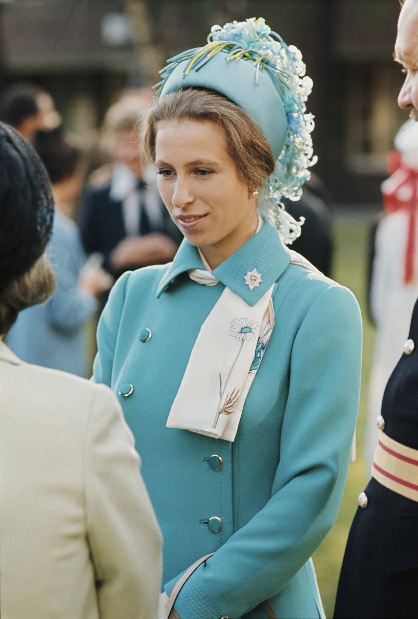 Princess Anne restyles red beret and other wardrobe staples as chic  racecourse attire