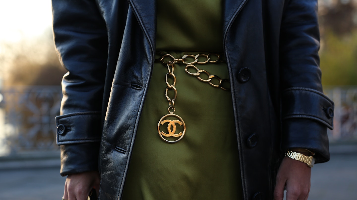 Chanel belt chain