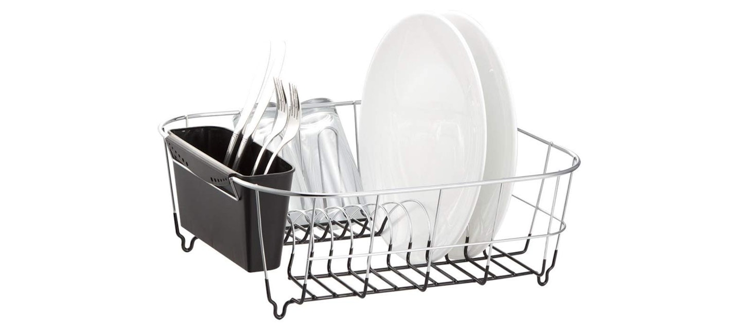 Deluxe Chrome-plated Steel Small Dish Drainer