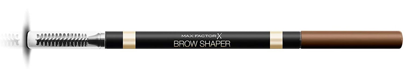 Max Factor Brow Shaper, 20 Brown, Professional Precision for Groomed Finish, 1 g