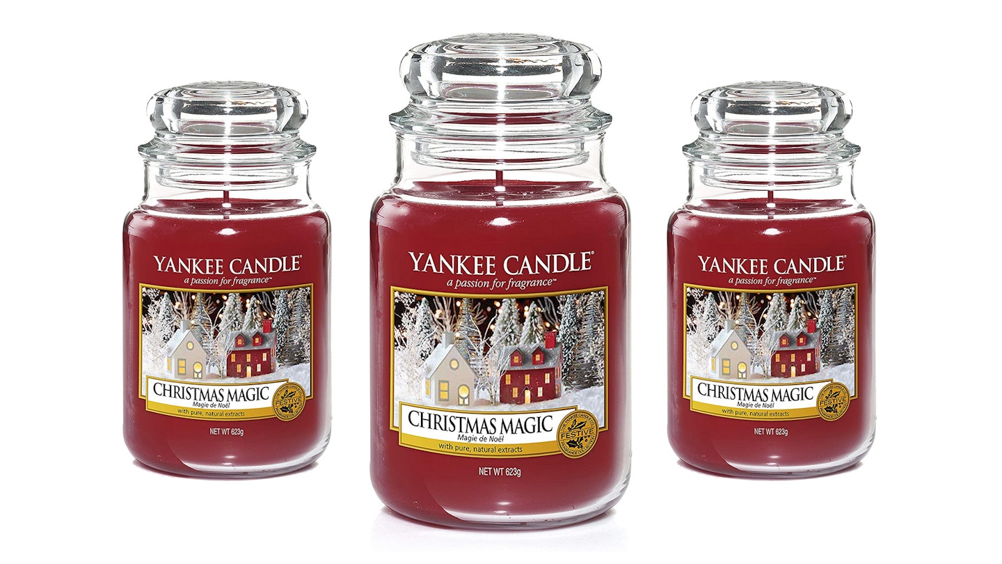 Yankee Candle Large Jar Scented Candle, Christmas Magic