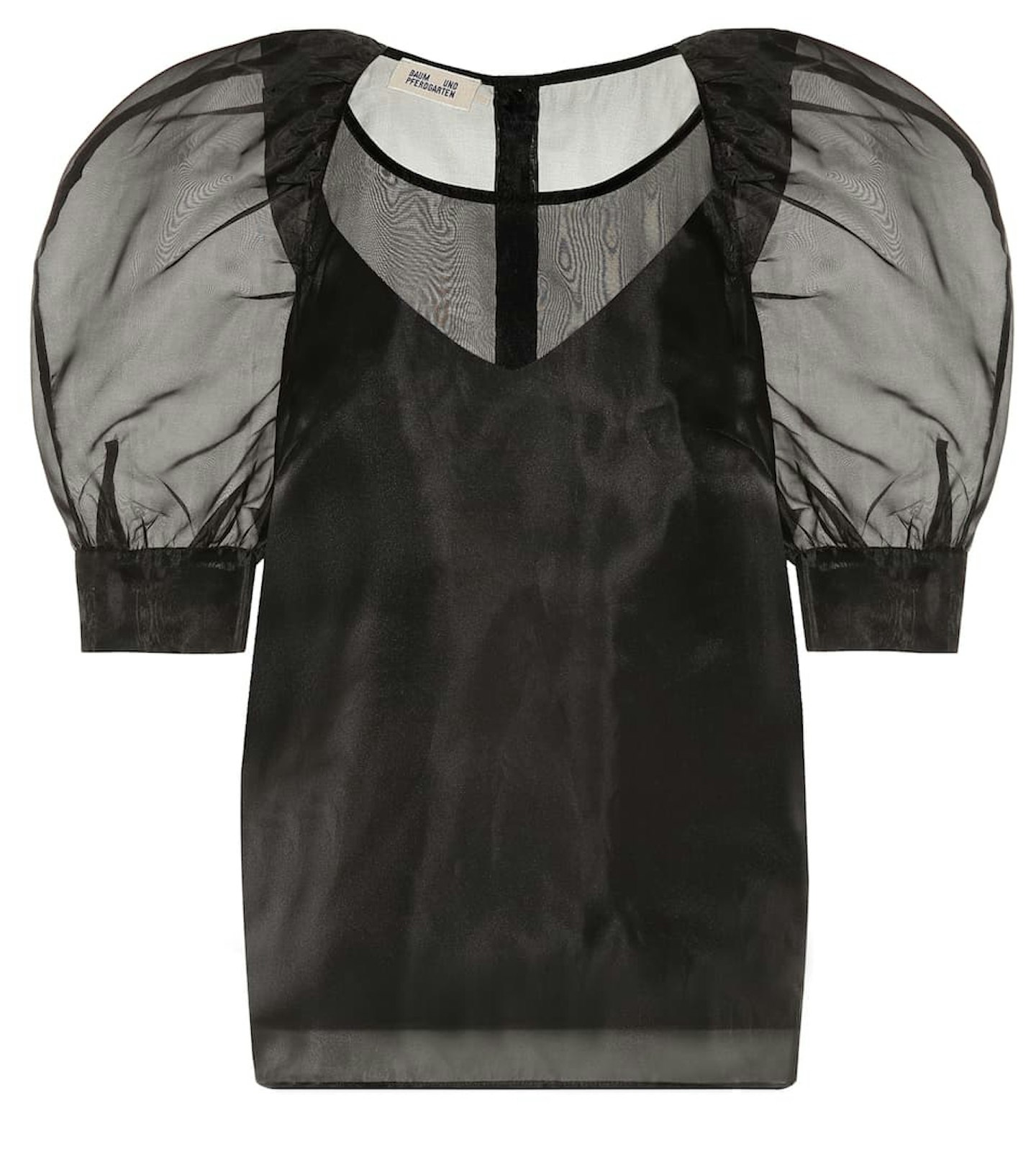 Baum und Pferdgarten, Organza Blouse, £149