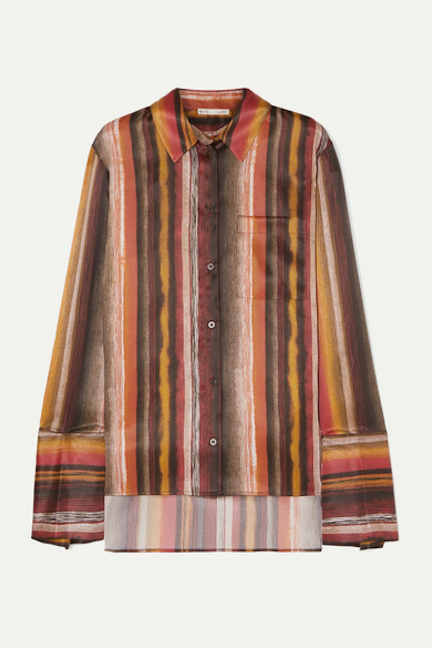 BITE Studios, Striped Organic Silk Shirt, £420