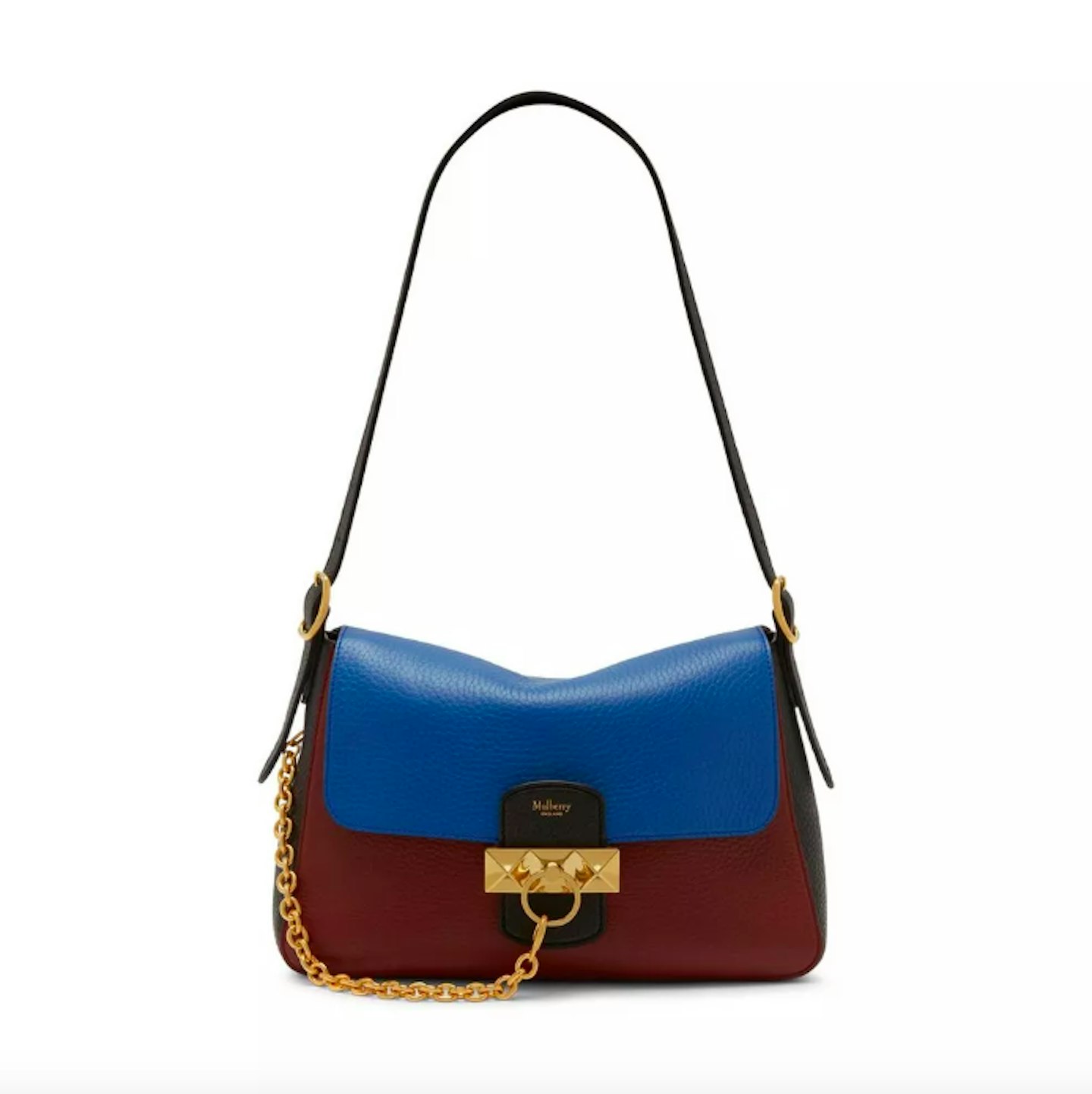 Mulberry, Keely Porcelain Blue Silky Calf Colour Block, £895