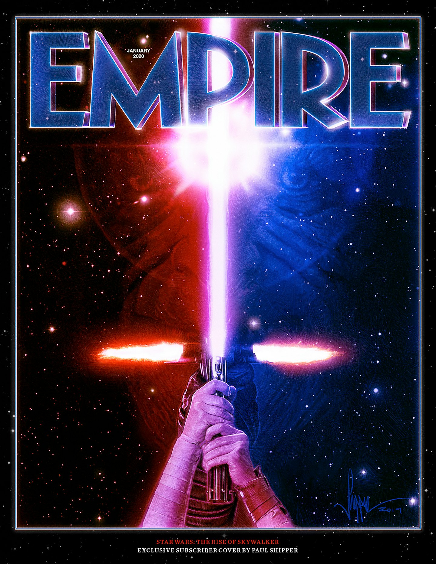 Empire – January 2020 Star Wars The Rise Of Skywalker subs cover