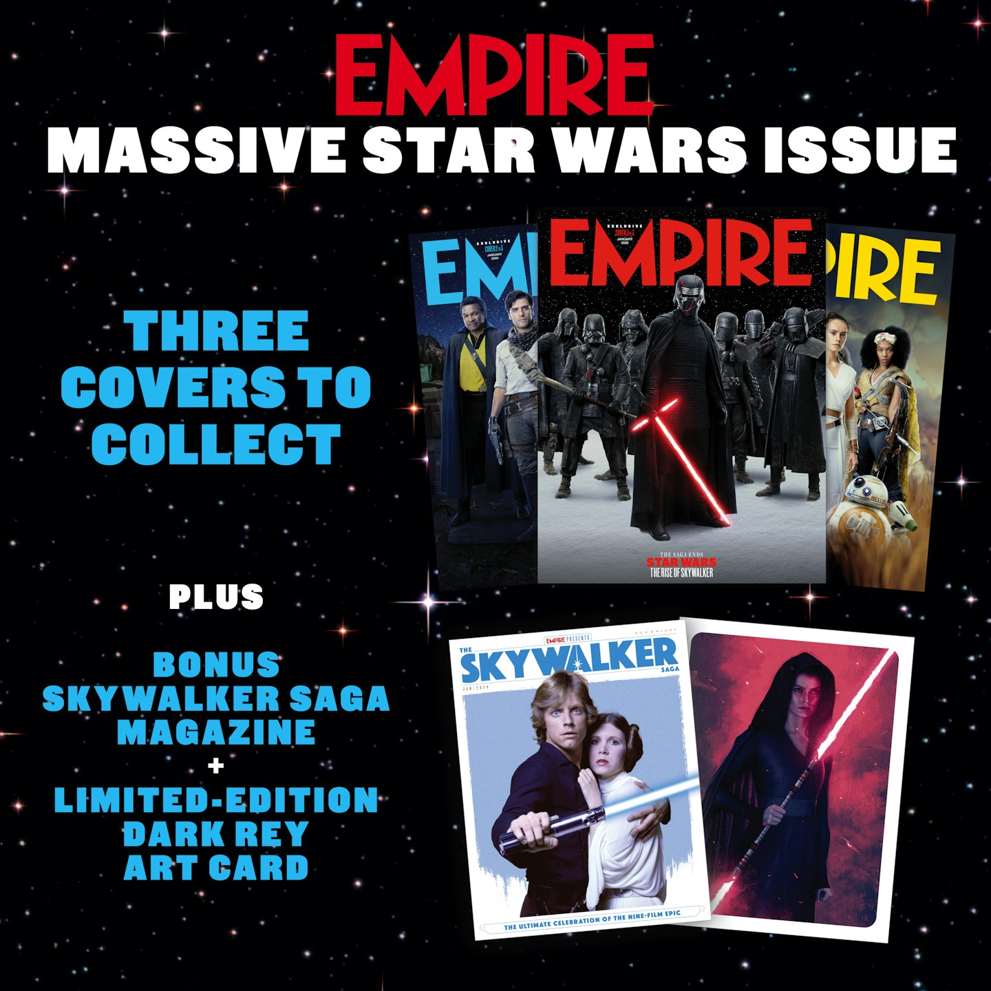 Star Wars Rise Of Skywalker issue package