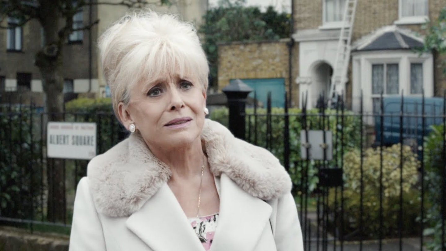 Peggy Mitchell's last scene in EastEnders
