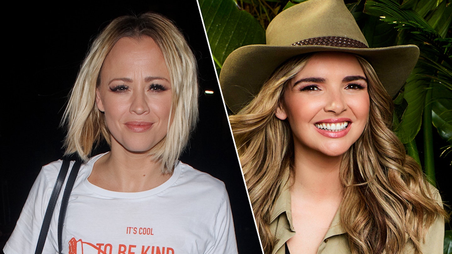 Girls Aloud's Kimberley Walsh and I'm a Celebrity...Get Me Out of Here! Nadine Coyle