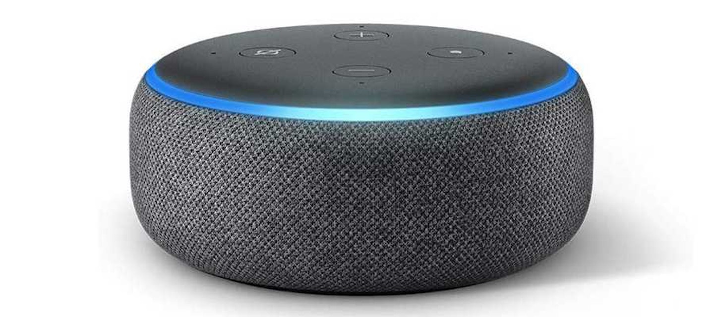 Echo Dot (3rd Gen) - Smart speaker with Alexa - Charcoal Fabric