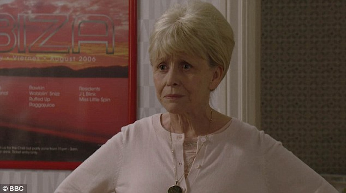 EastEnders: Peggy Mitchell finds out she has cancer
