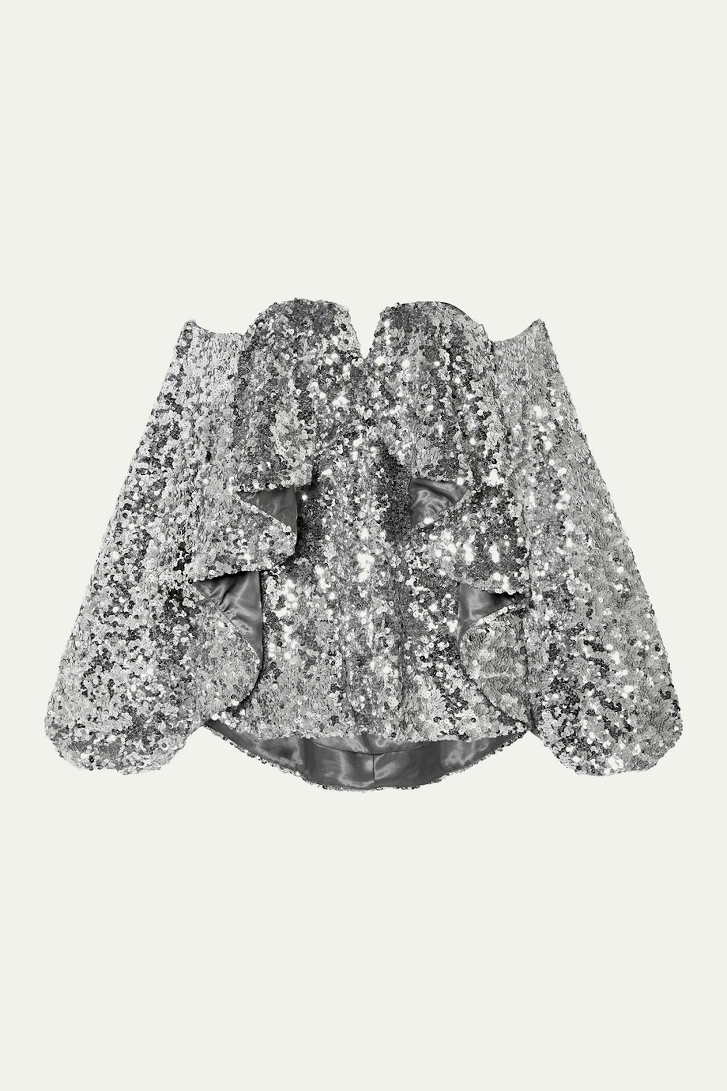 Aries, Halpern Ruffled Sequinned Top, £1800