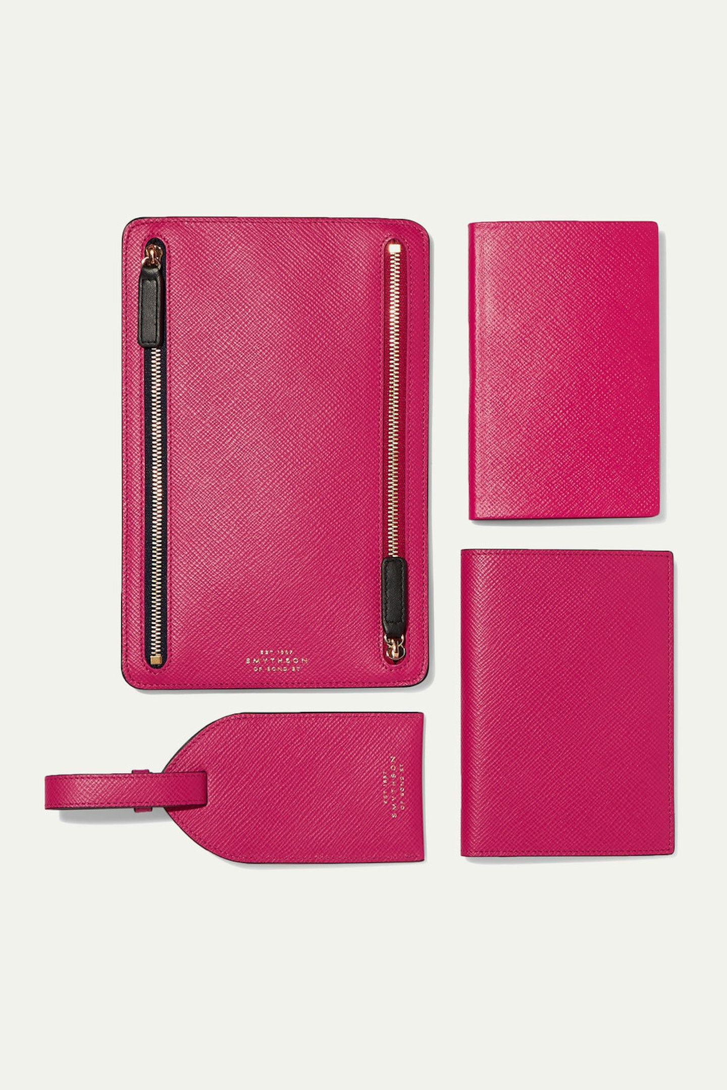 Sagittarius, Smythson Panama Travel Gift Set, £575