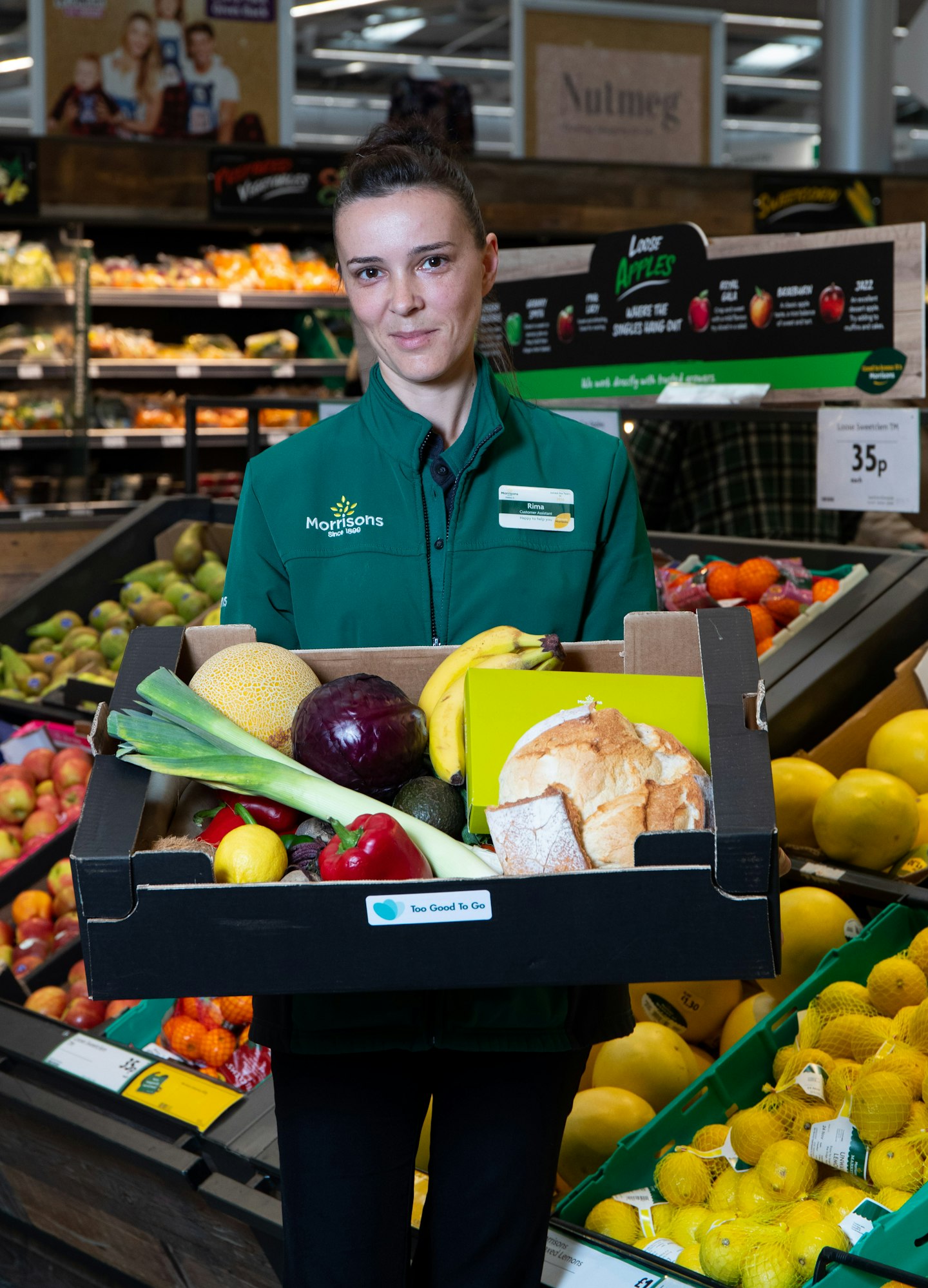 Morrisons Too Good To Go Food Waste Box