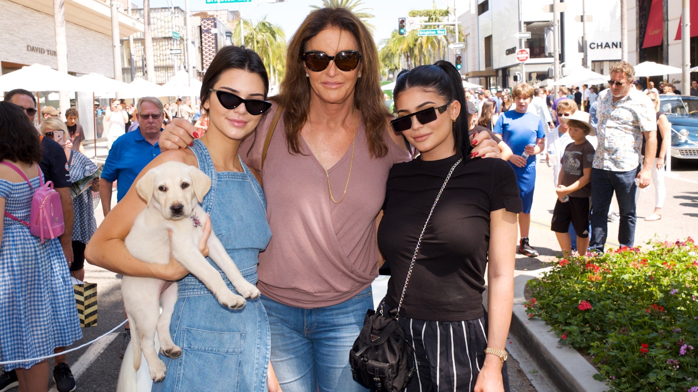 Kylie, Kendall, and Caitlyn Jenner