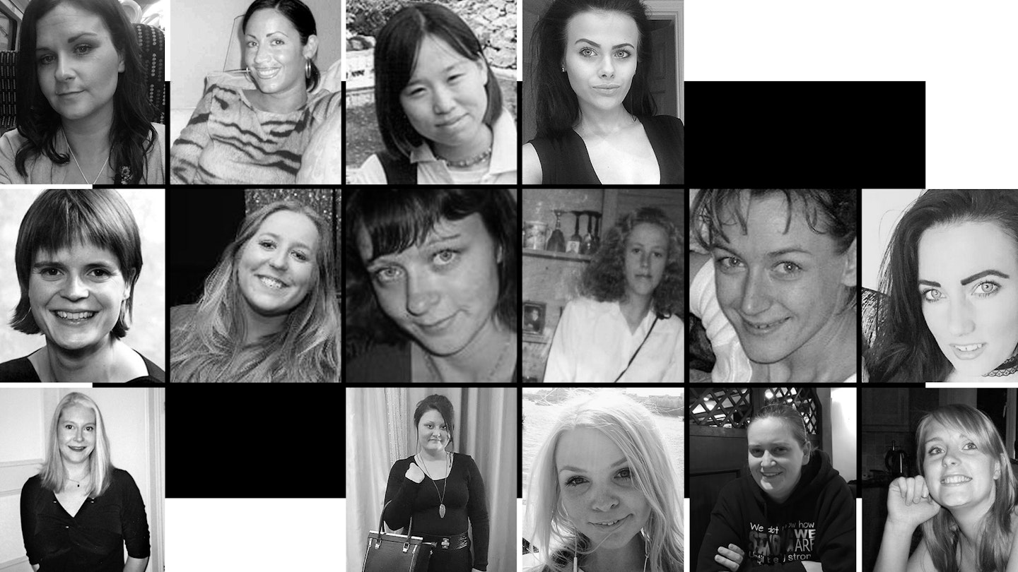 Some of the victims of the 'rough sex' defence, according to We Can't Consent To This