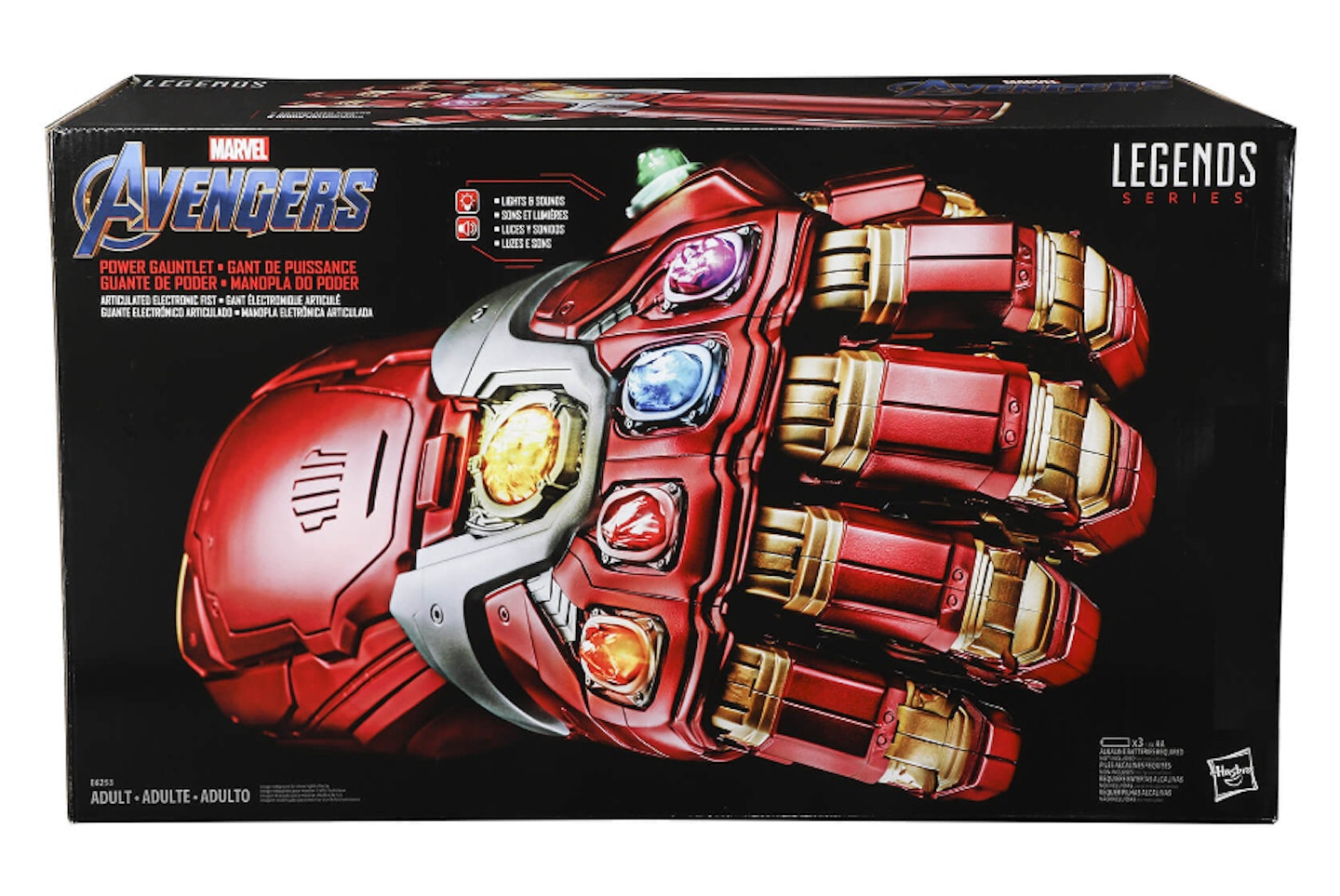 Hasbro Marvel Legends Series Avengers: Endgame Power Gauntlet Articulated Electronic Fist