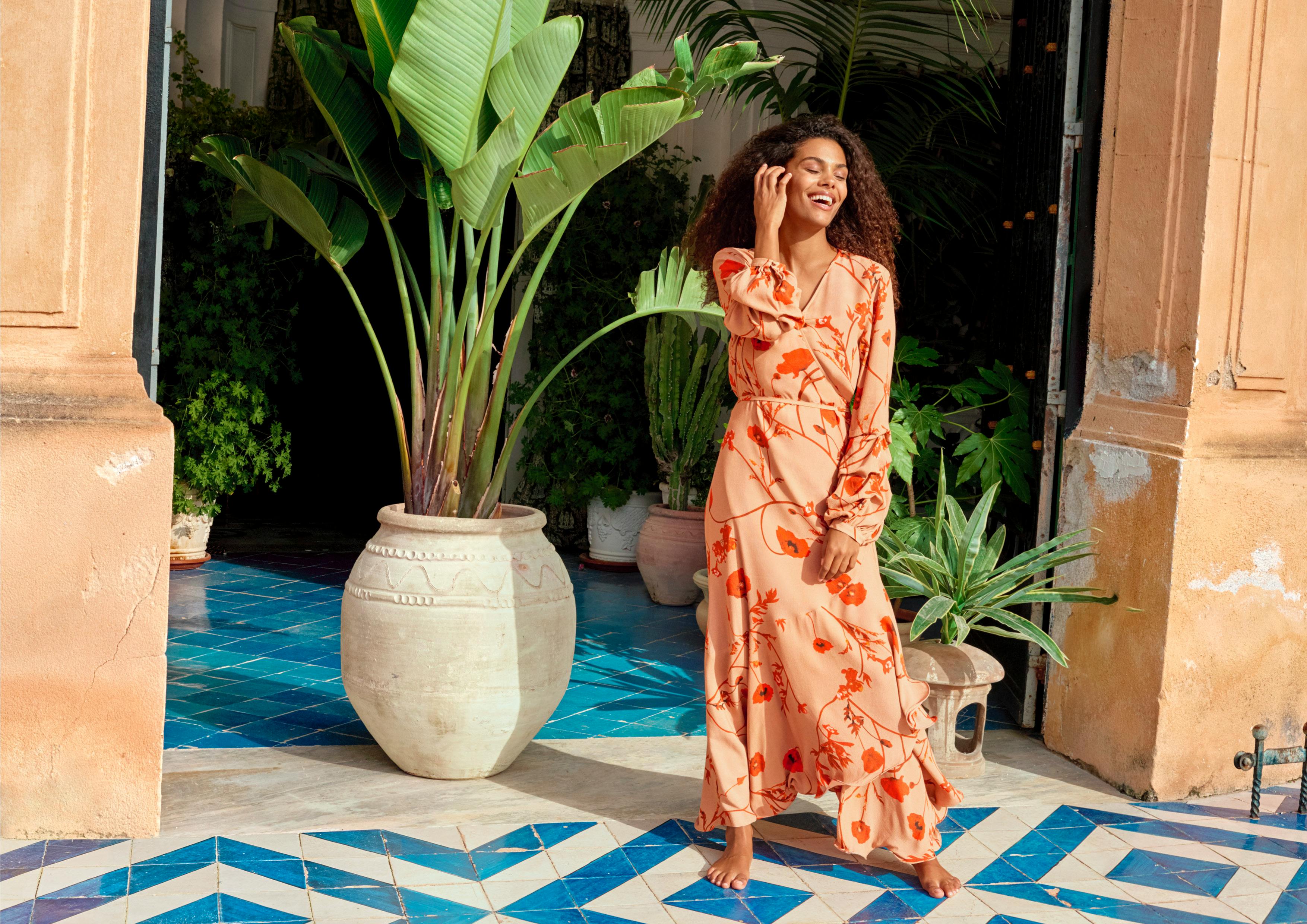 h&m designer dresses H&M launches colorful designer collection