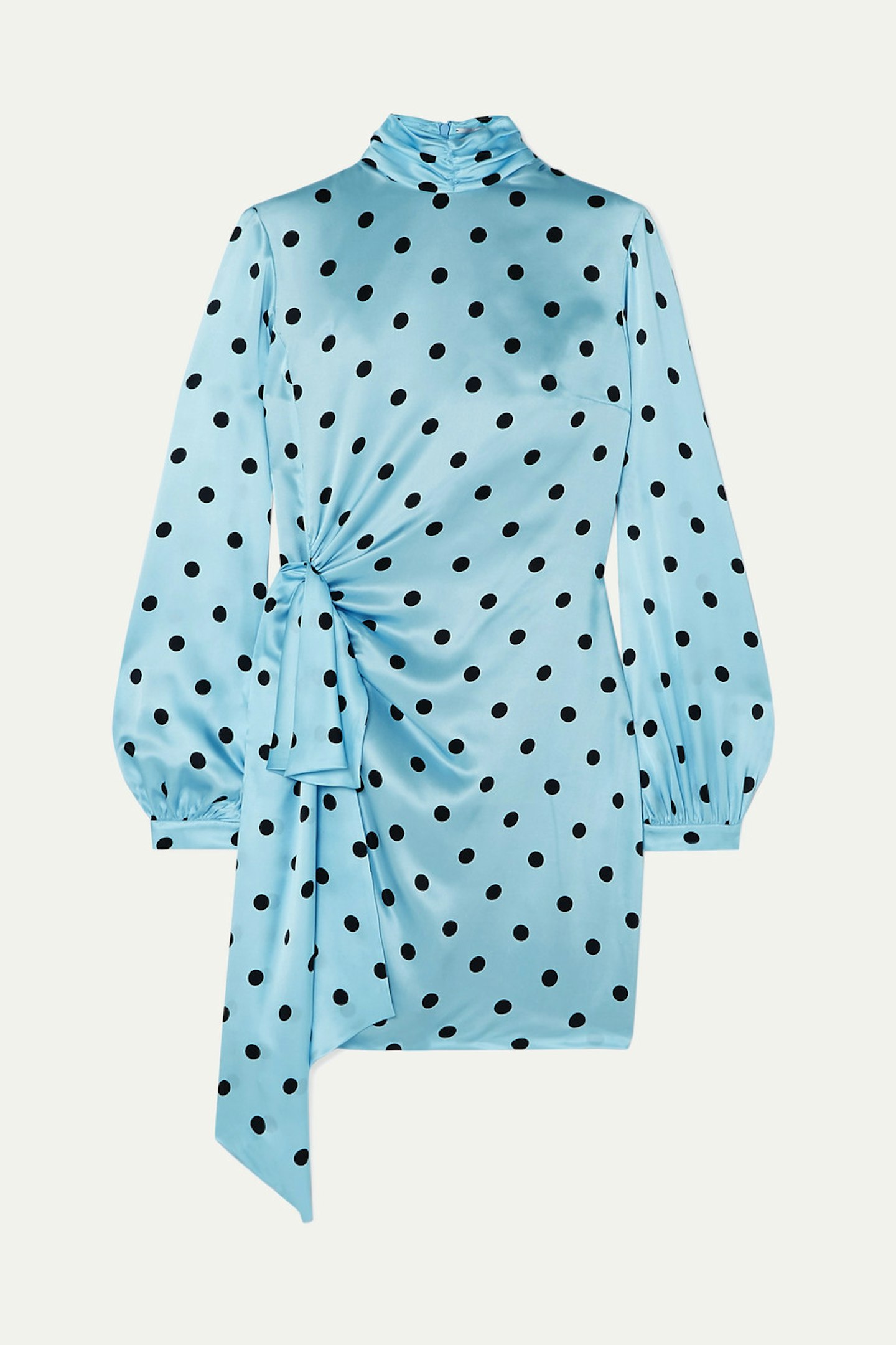 Raquel Diniz, Barbara Draped Polka Dot Dress, £700