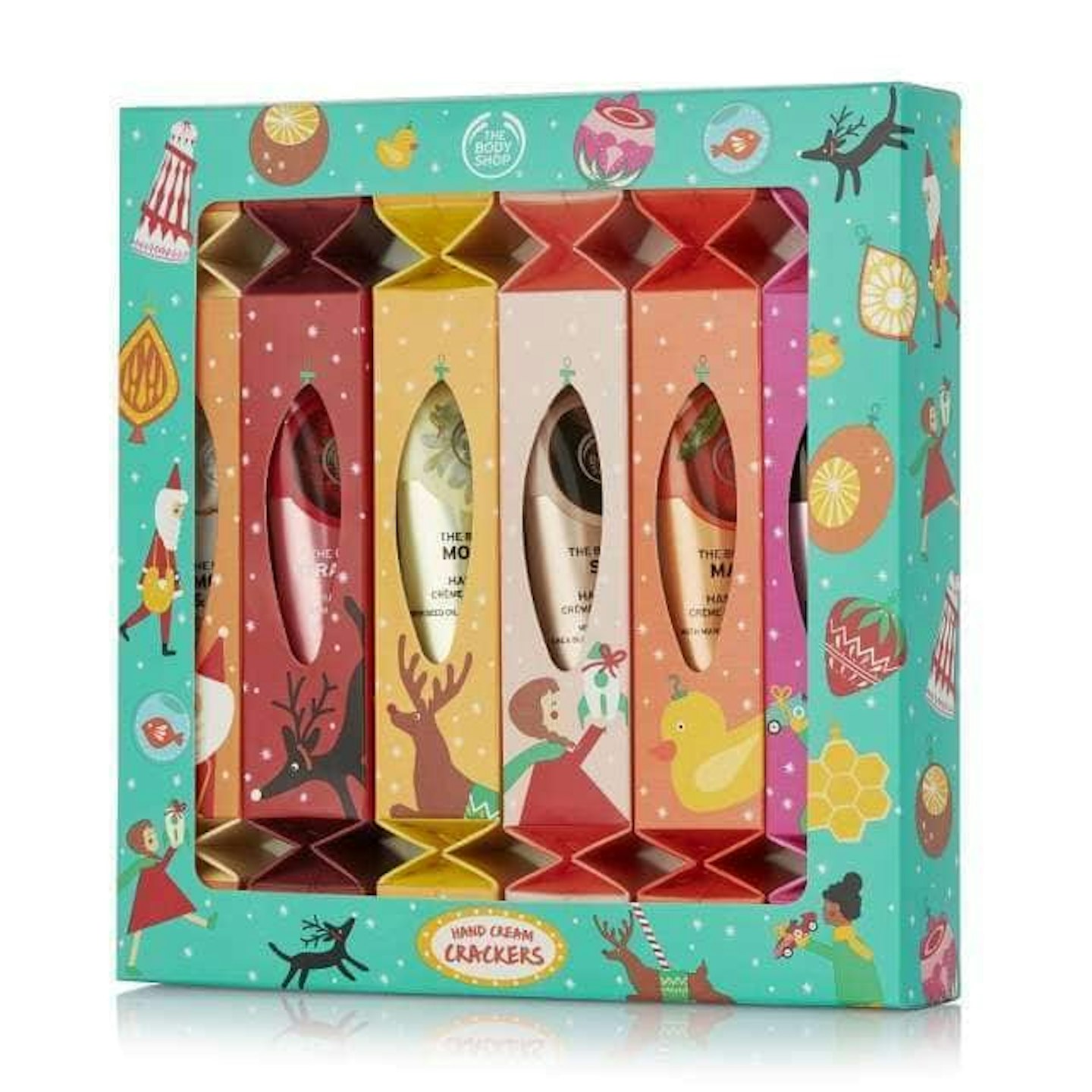 christmas crackers the body shop