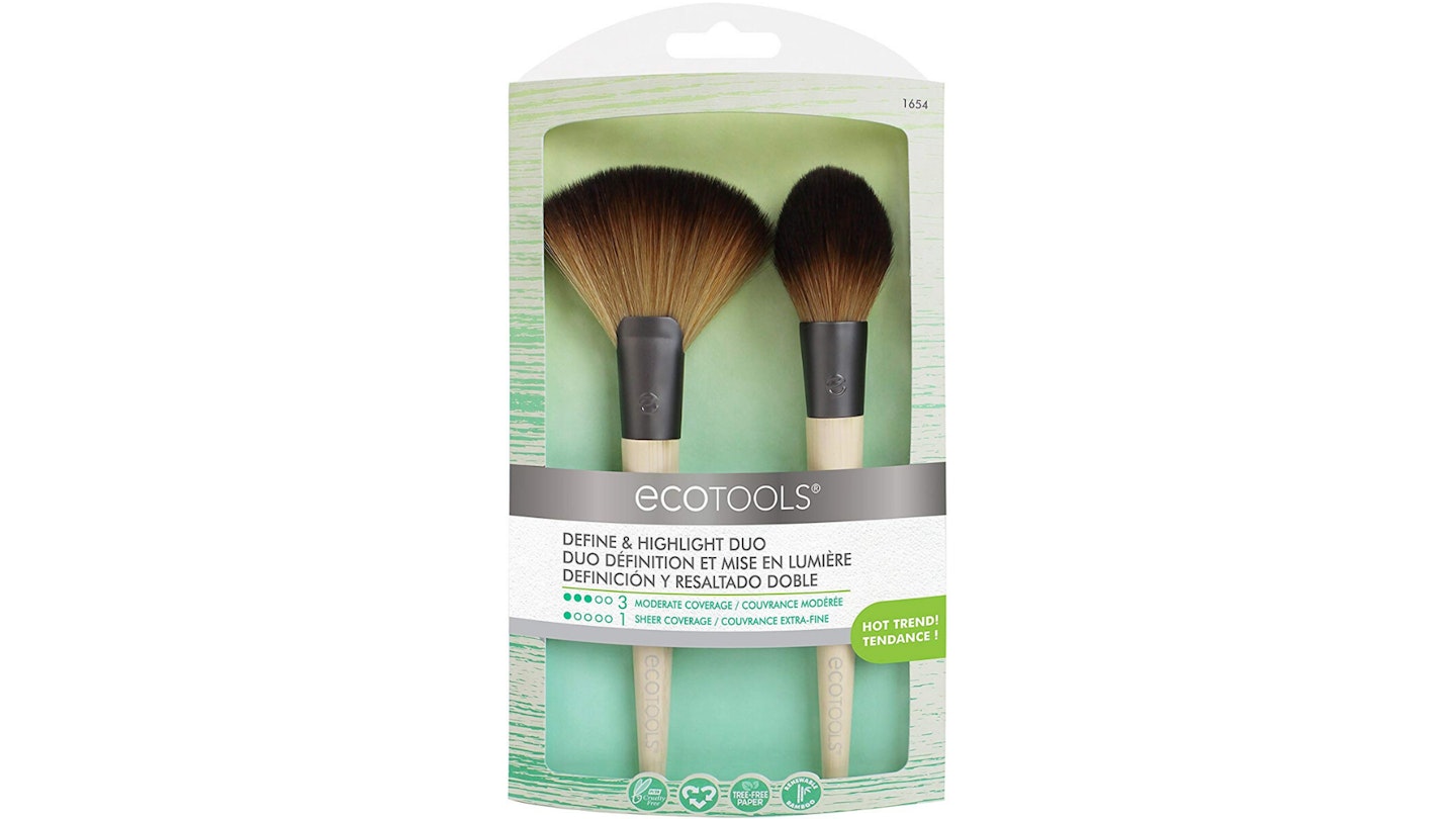 EcoTools Define and Highlight Makeup Brush Duo, £7.94