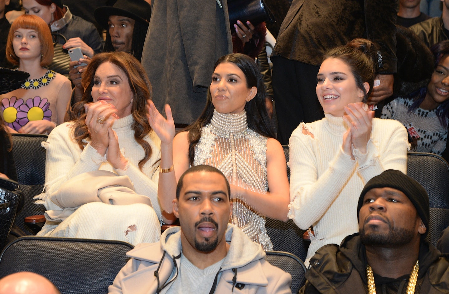 Caitlyn Jenner at a Kanye West concert