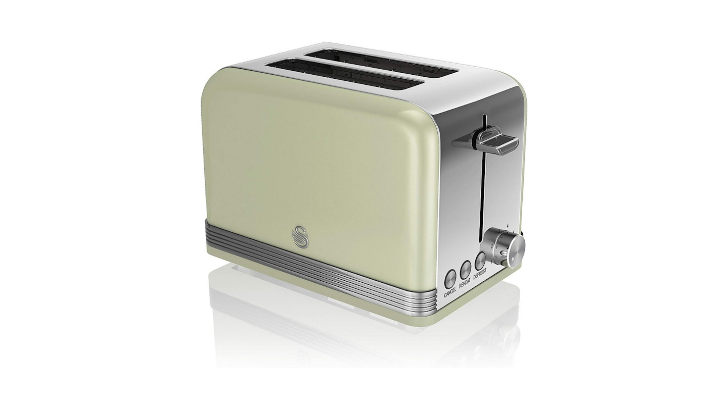 Swan ST19010GN 2-Slice Retro Toaster, £26.99