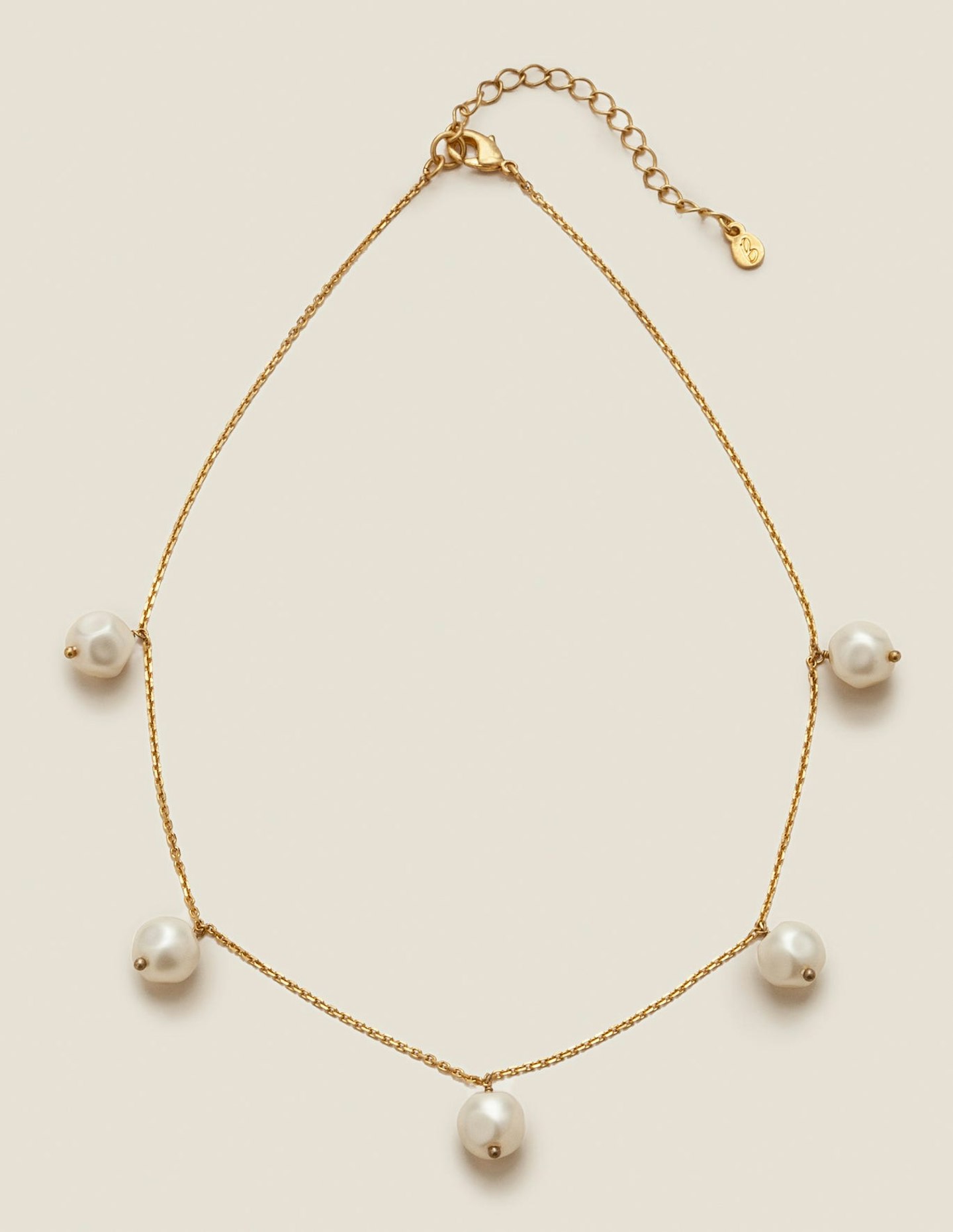 Boden, Glass Pearl Necklace, £35