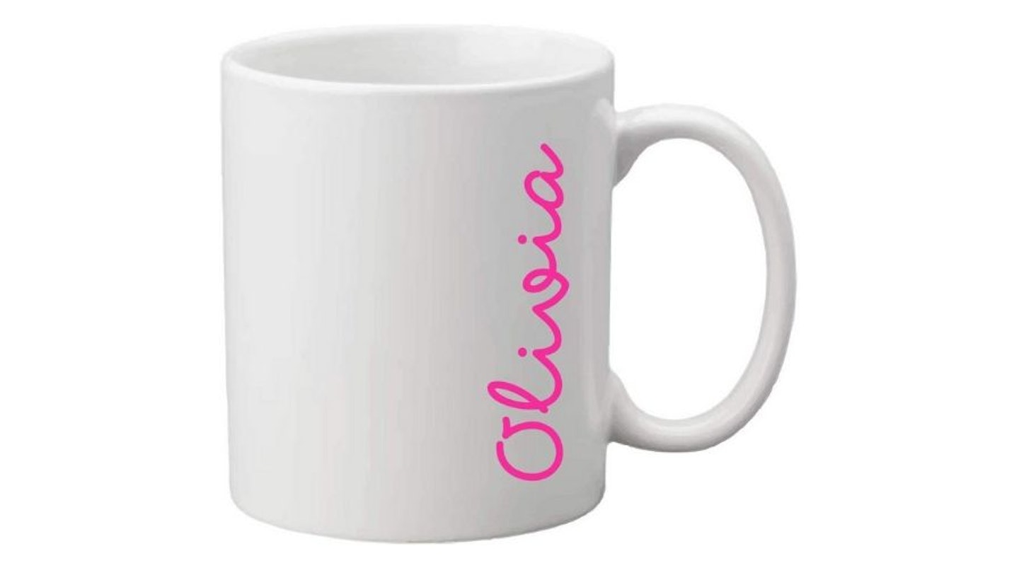 Personalised Name Ceramic Mug, £8.99