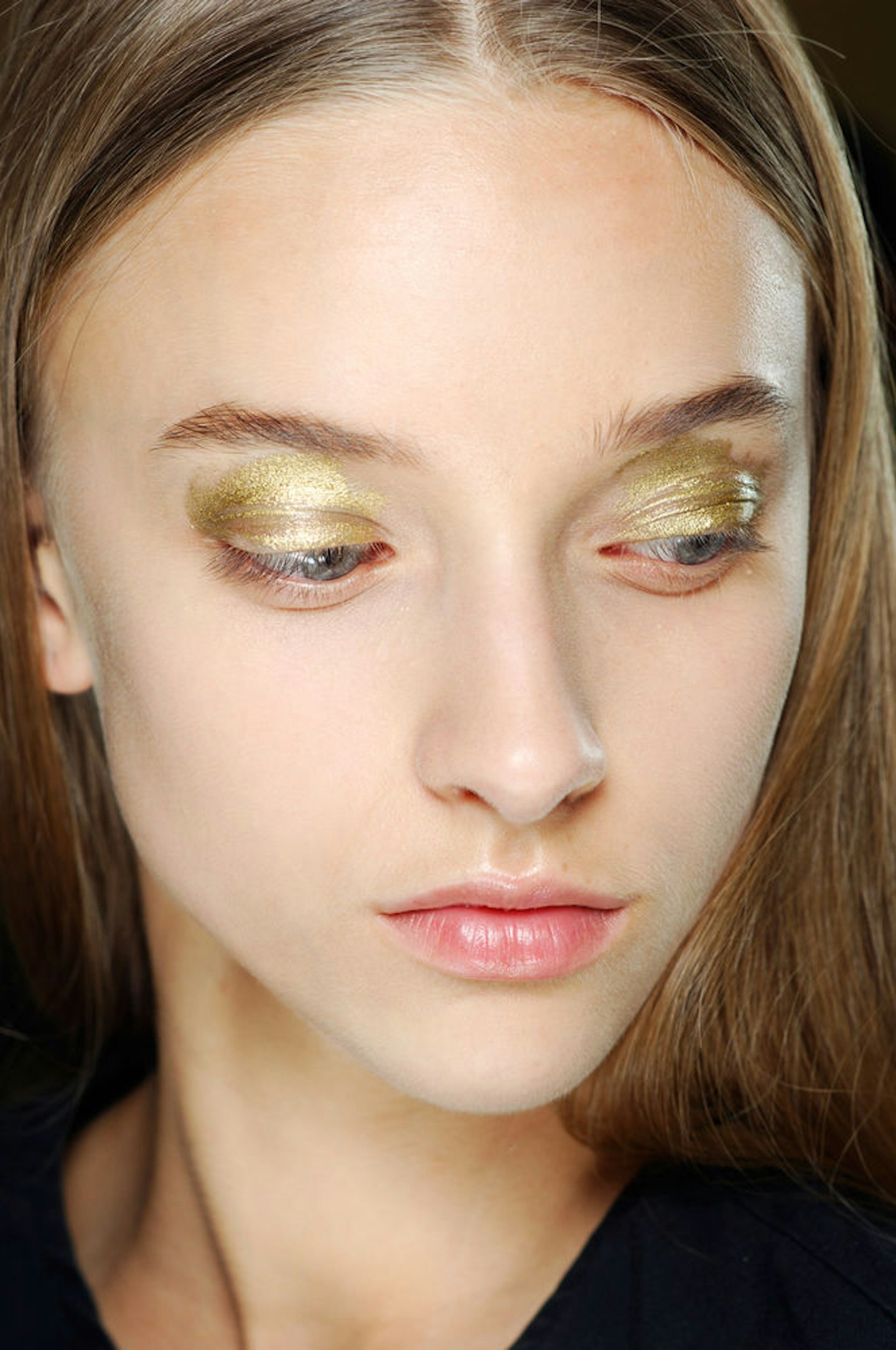 gold eye makeup