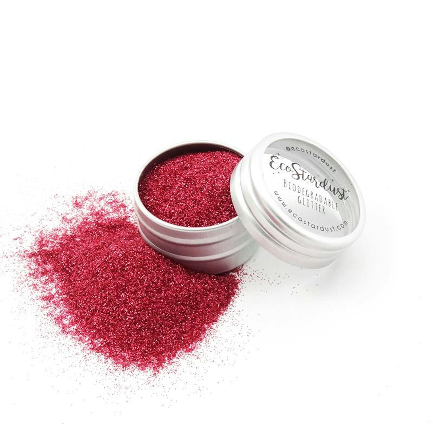 EcoStardust Blush Red Biodegradable Glitter, from £1.50