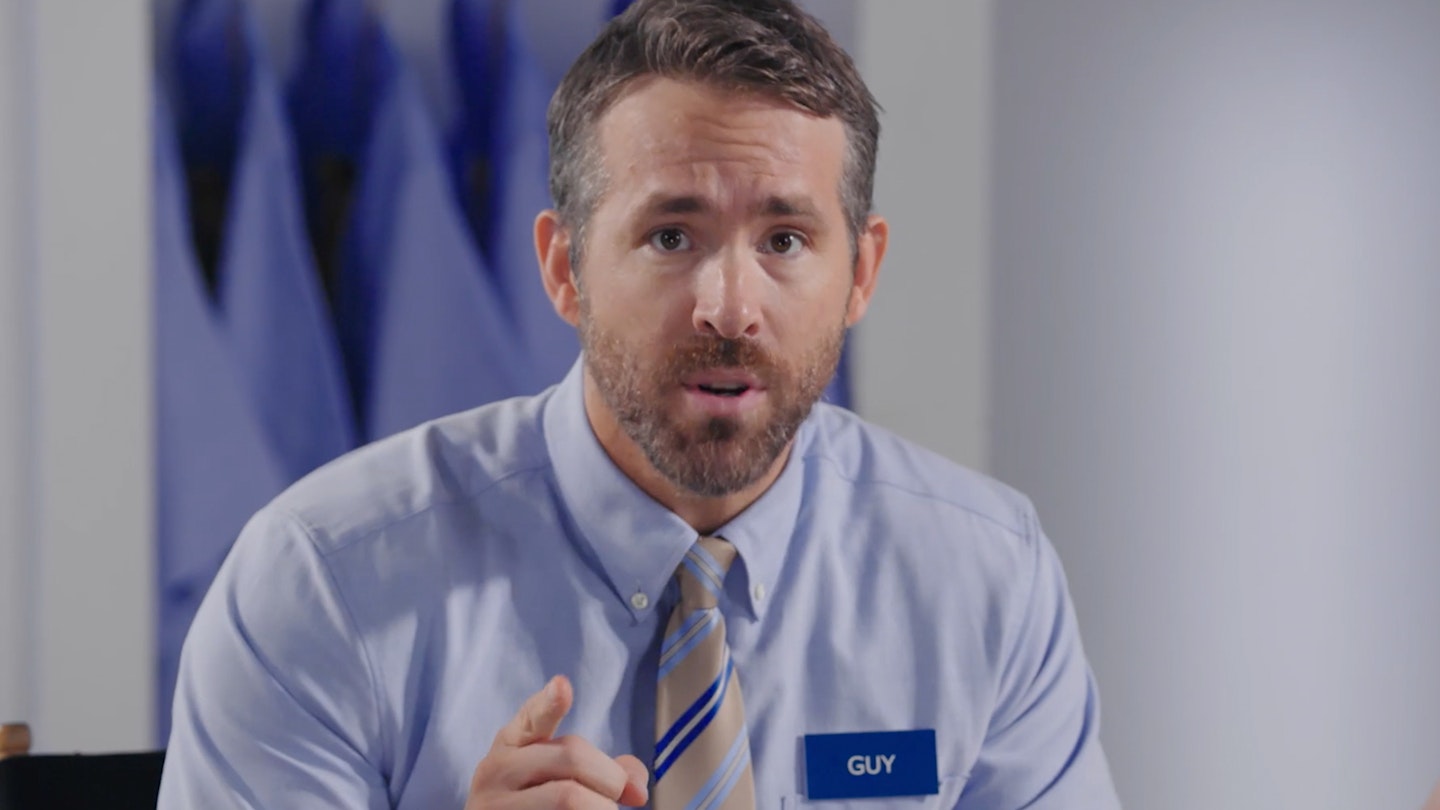 Ryan Reynolds is reduced to selling merch in the teaser-trailer for 'Free  Guy