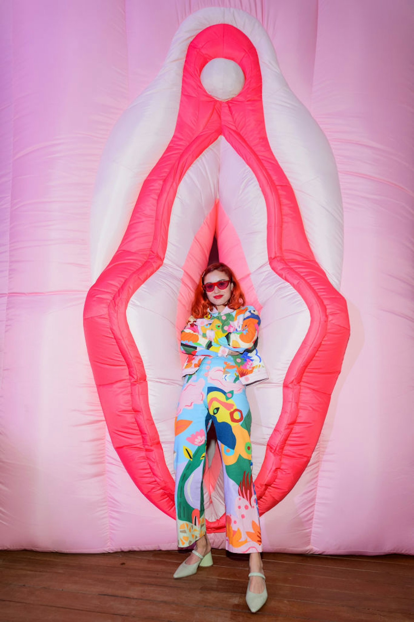 Miranda Makaroff attends the Desigual X Miranda Makaroff sexhibition cocktail party during Art Basel Miami Beach 2019