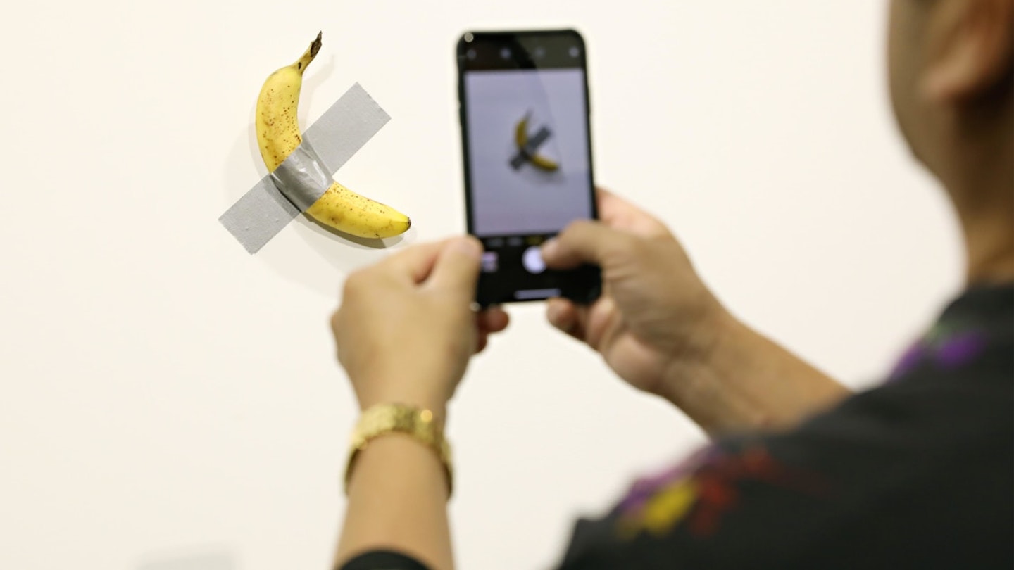 Duct Taped Banana