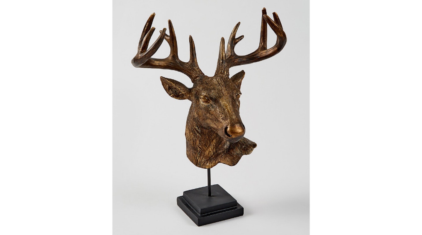 Stags Head Sculpture, 35