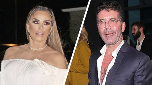 Katie Prices indecent proposal to Simon Cowell Celebrity Heatworld pic photo
