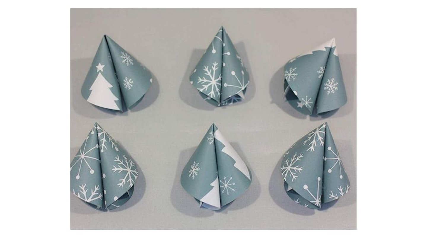 Origami Fortune Cookies set of 6