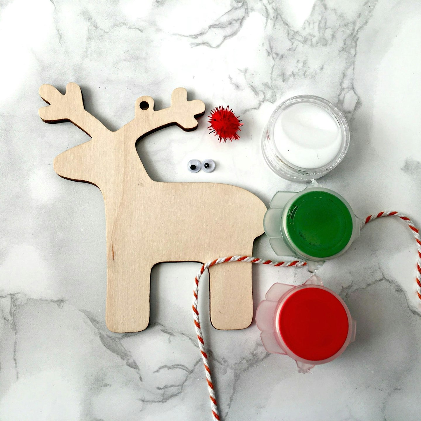 wooden reindeer