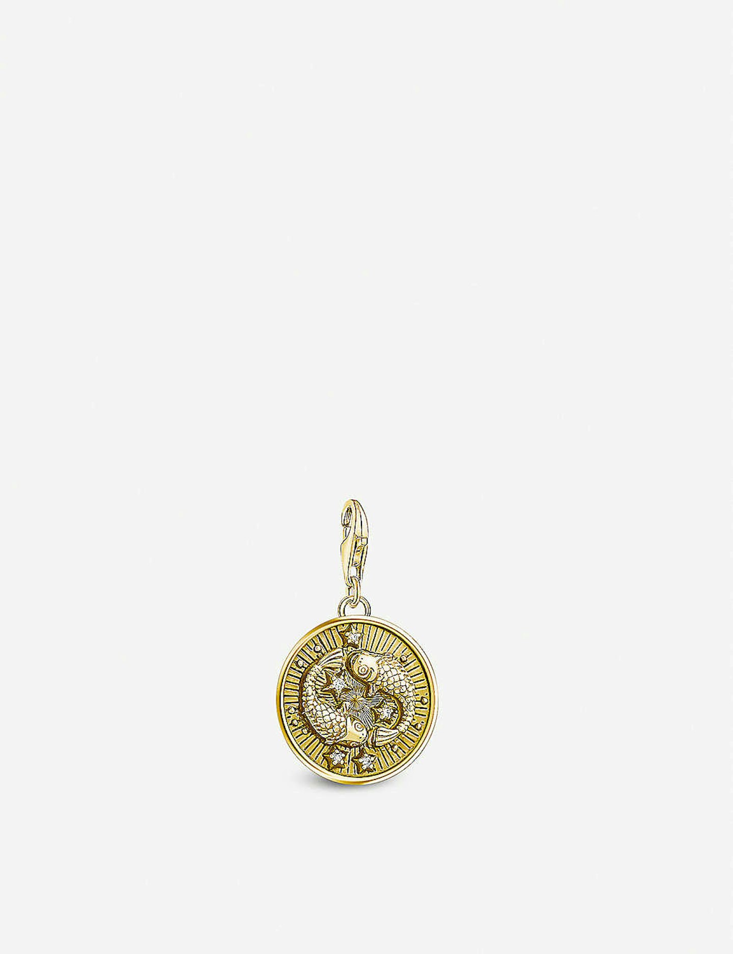Thomas Sabo, Gold-Plated Zodiac Charm, £89