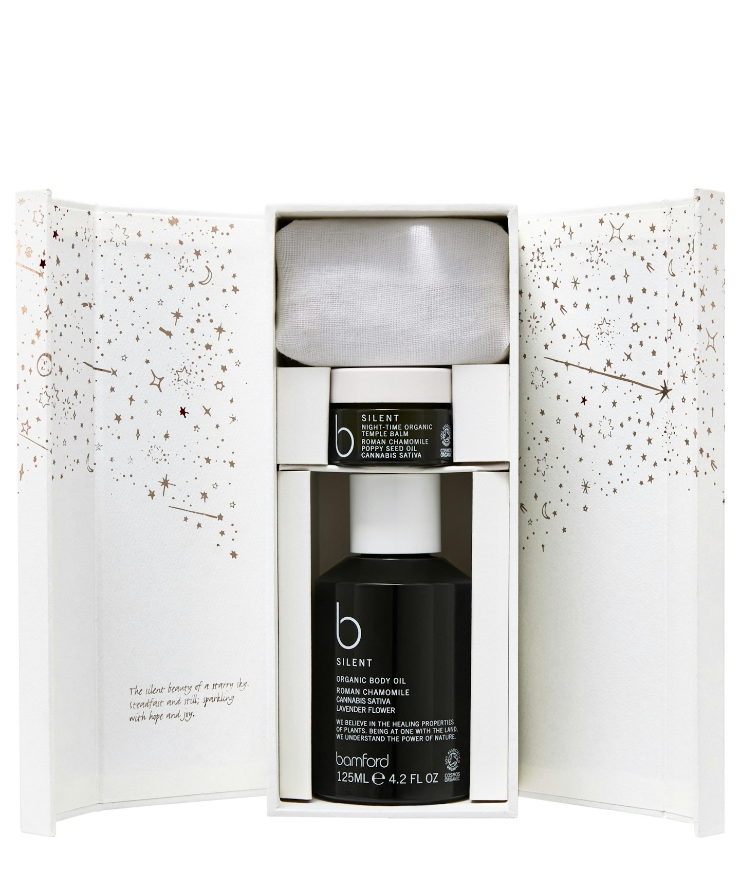 Bamford, B silent gift set, £80