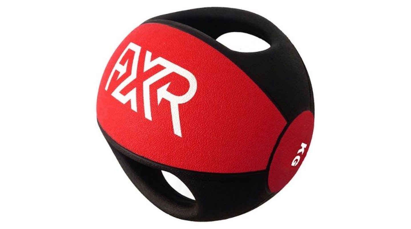 FXR Sports Red/Black Rubber Double Handle Medicine Ball, £27.95-£63.95