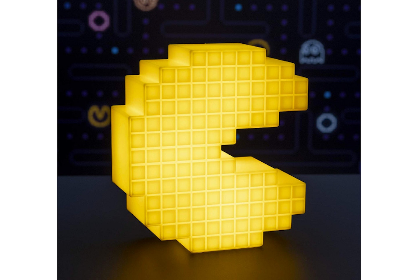 Pixelated Pac-Man Light
