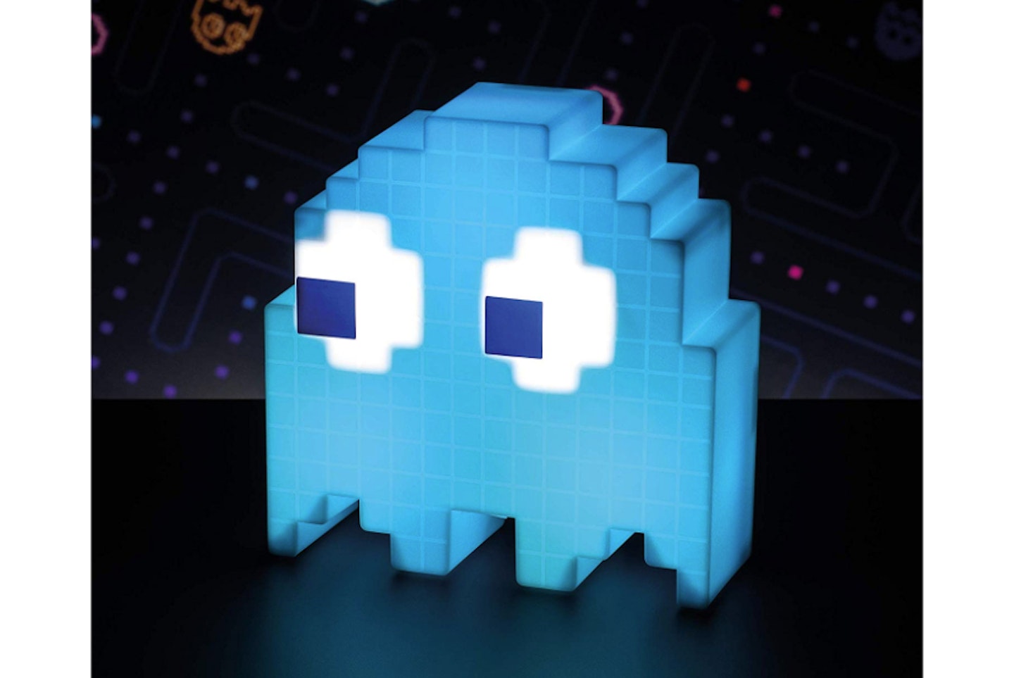 Pixelated Pac-Man Ghost Light