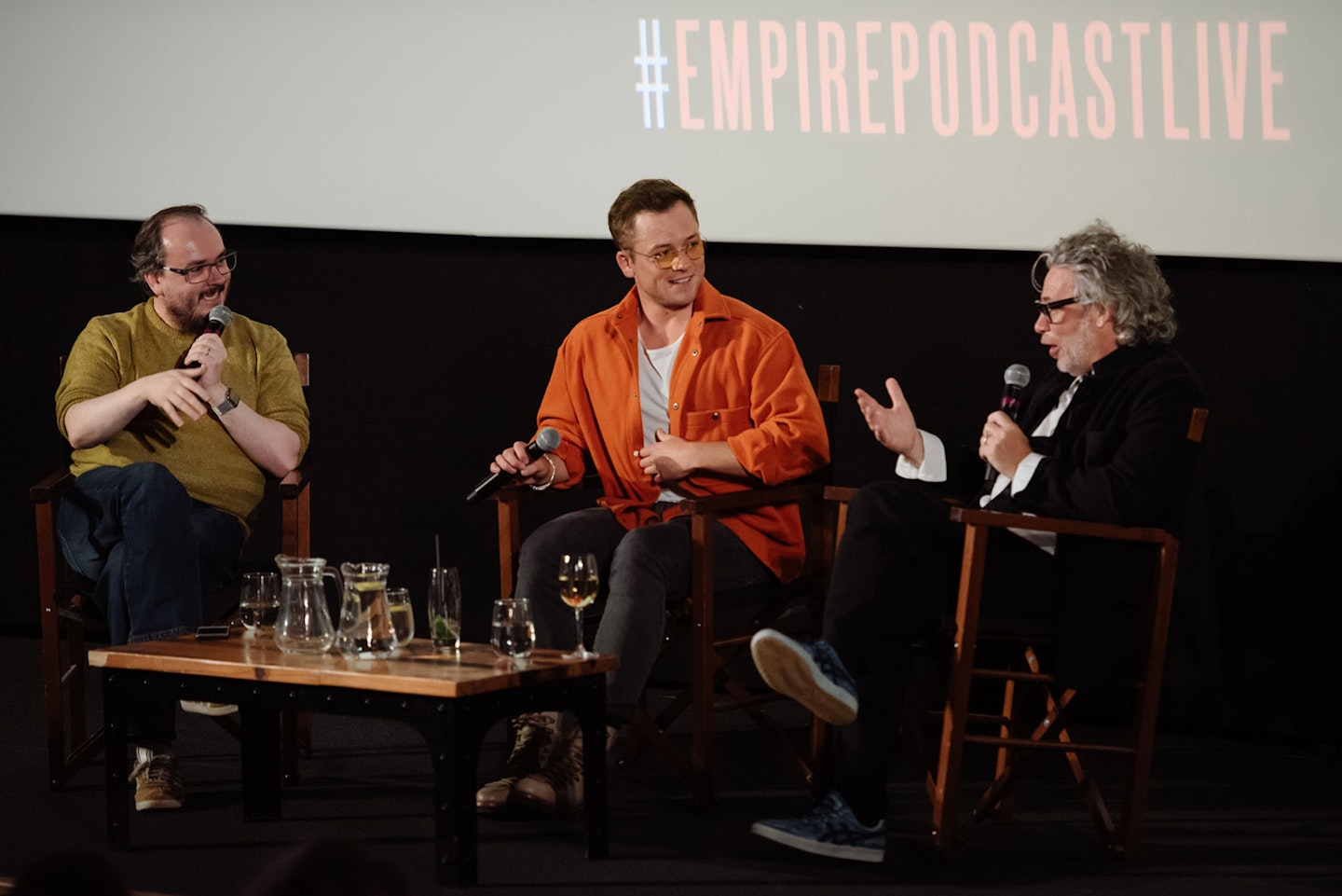 Rocketman: Empire Podcast Live Interview With Taron Egerton And Dexter Fletcher