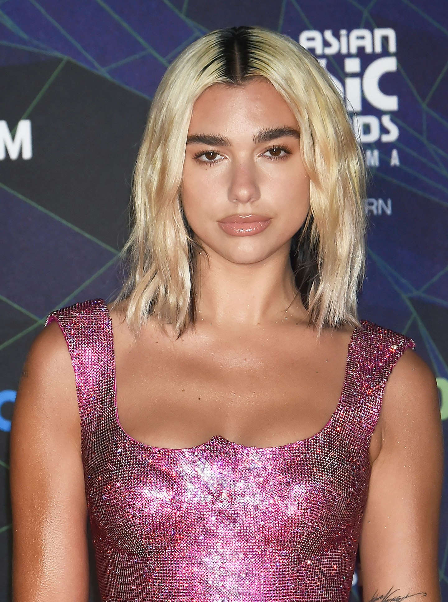 Dua Lipa's Two-Tone Hair