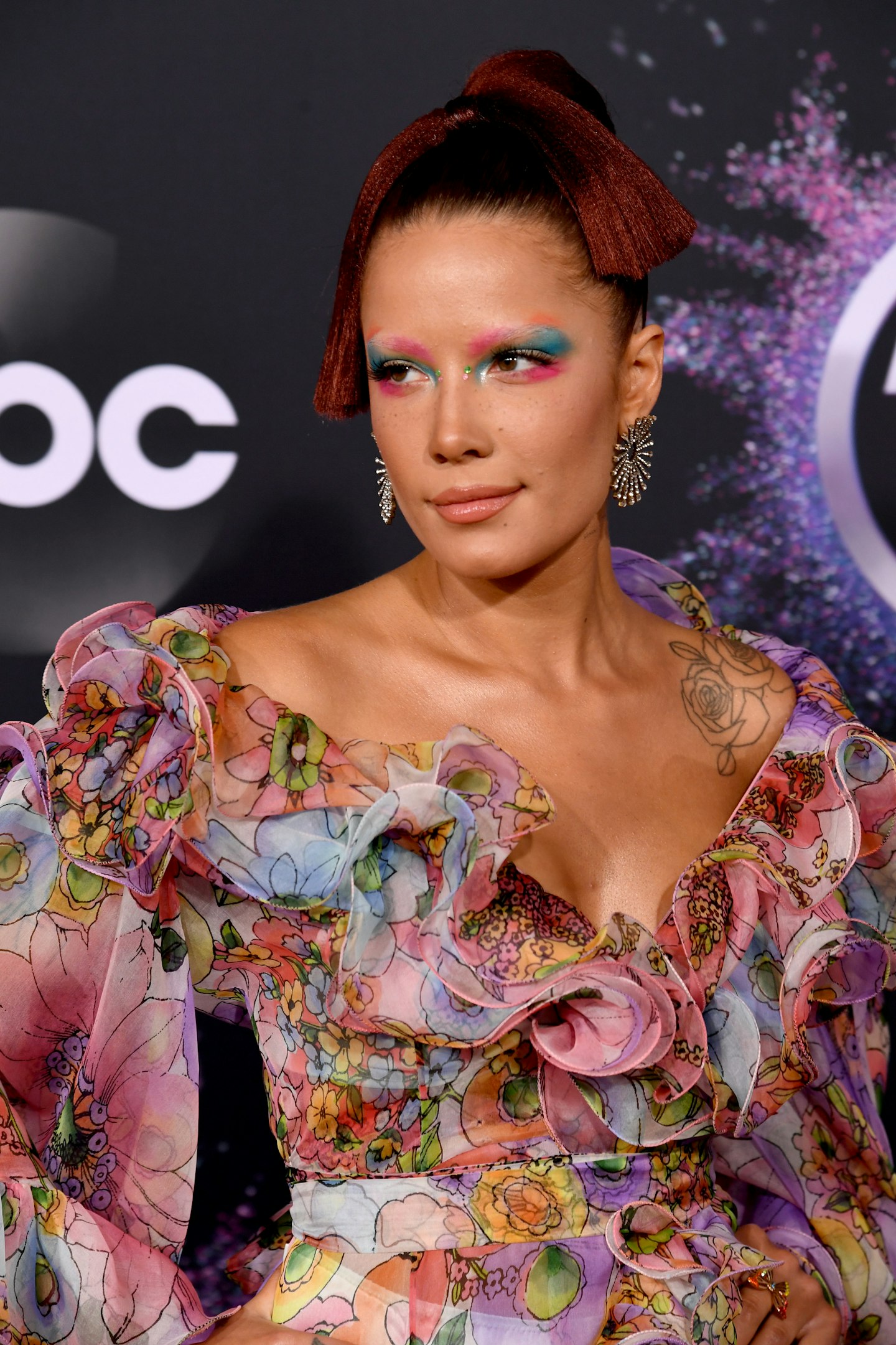 Halsey's Euphoria-esque Makeup