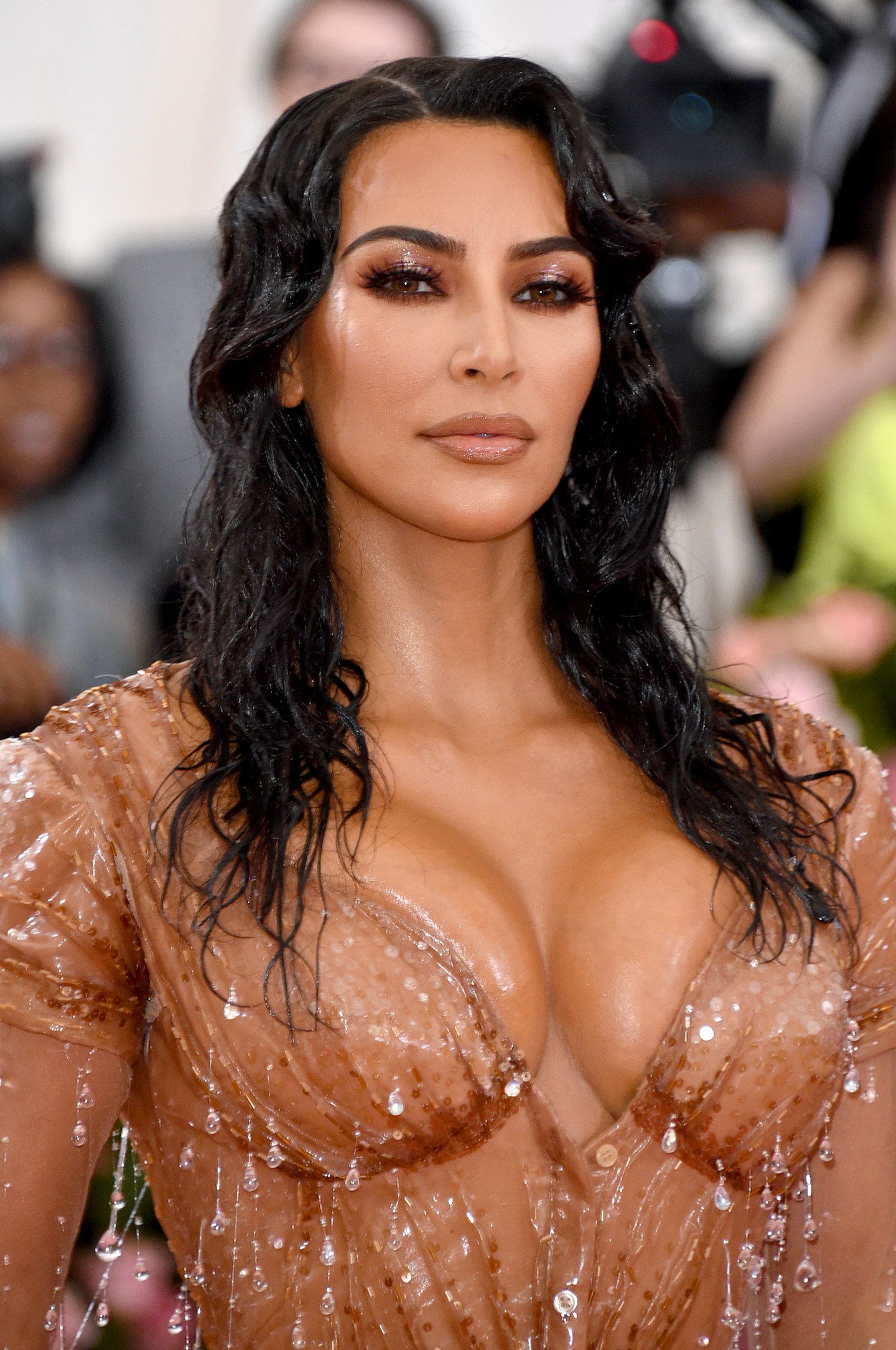 Kim Kardashian's Monochromatic Makeup