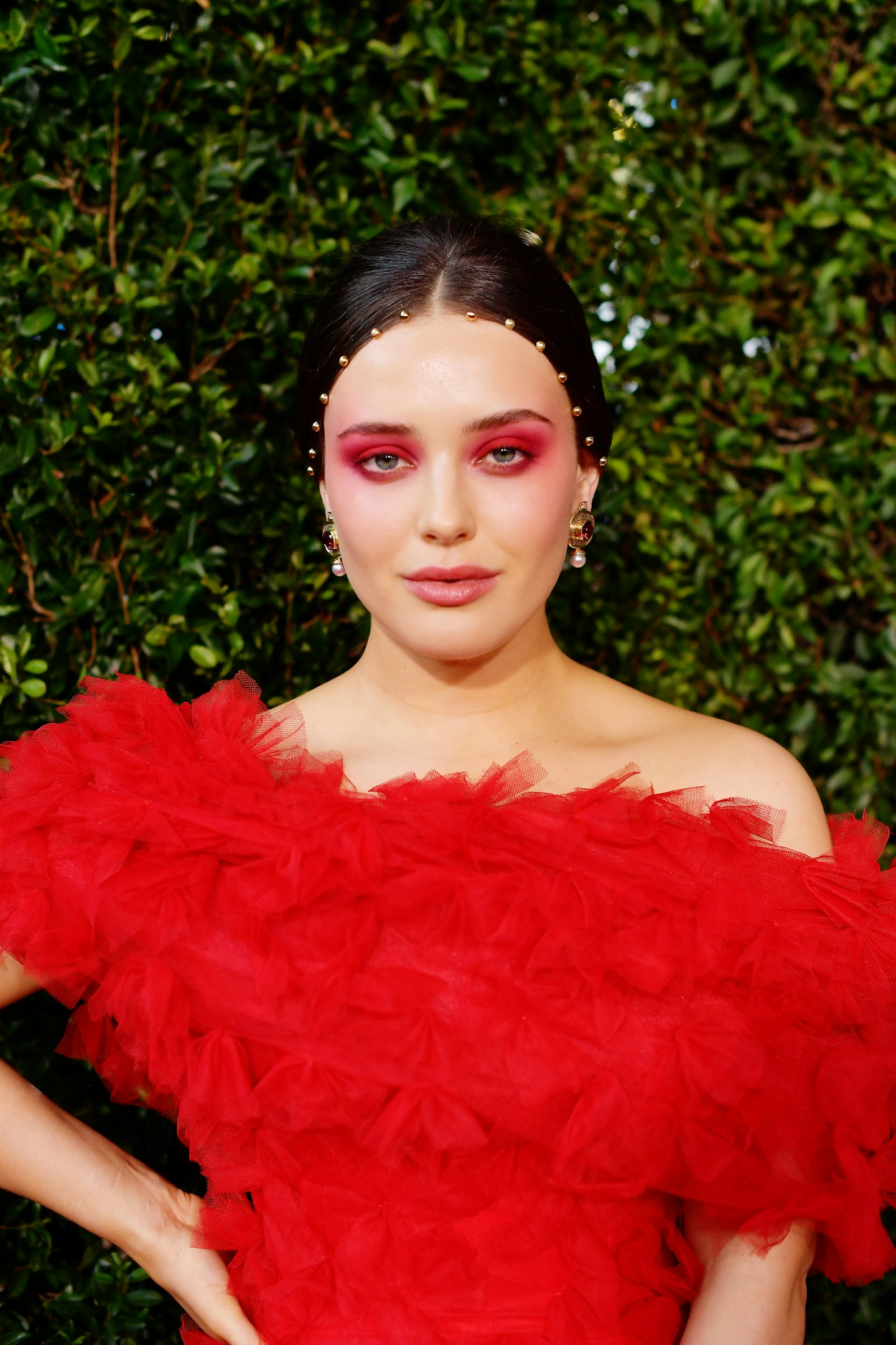 Katherine Langford's Pink Eyes