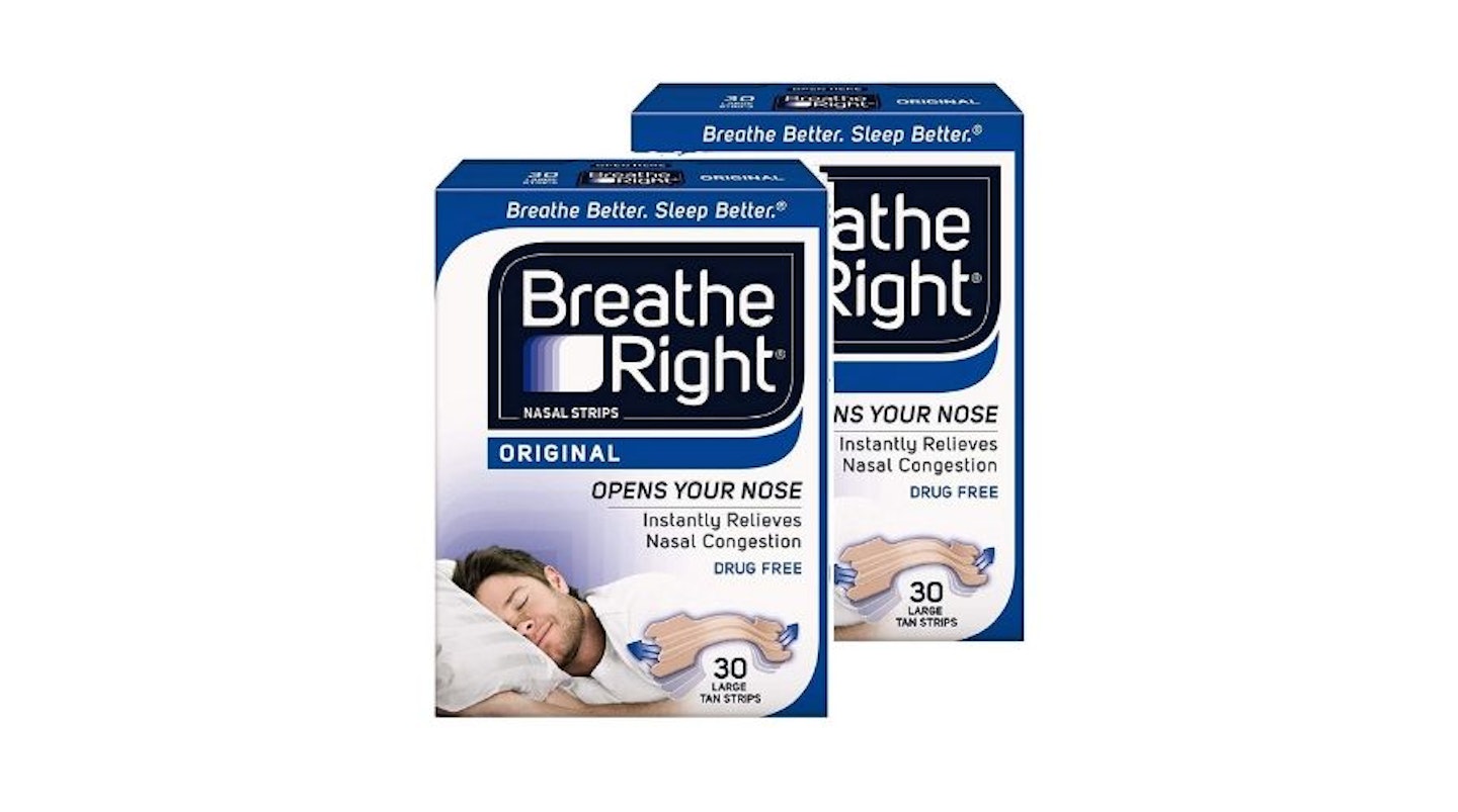 Breathe Right Nasal Strips Natural Large 30 2 PACKS, 22.97