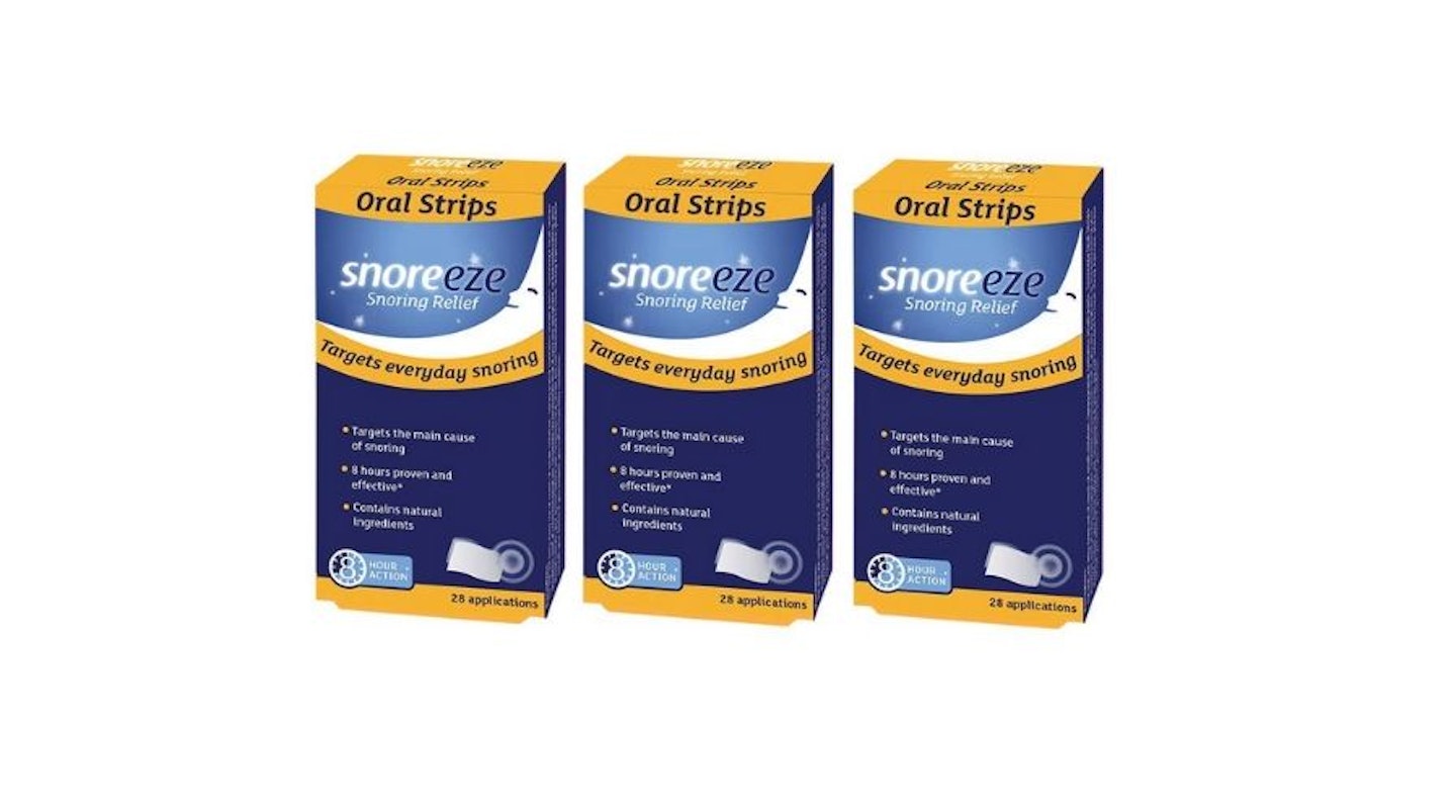 Triple Pack- Snoreeze Snoring Relief Oral Strips 28, £18.75