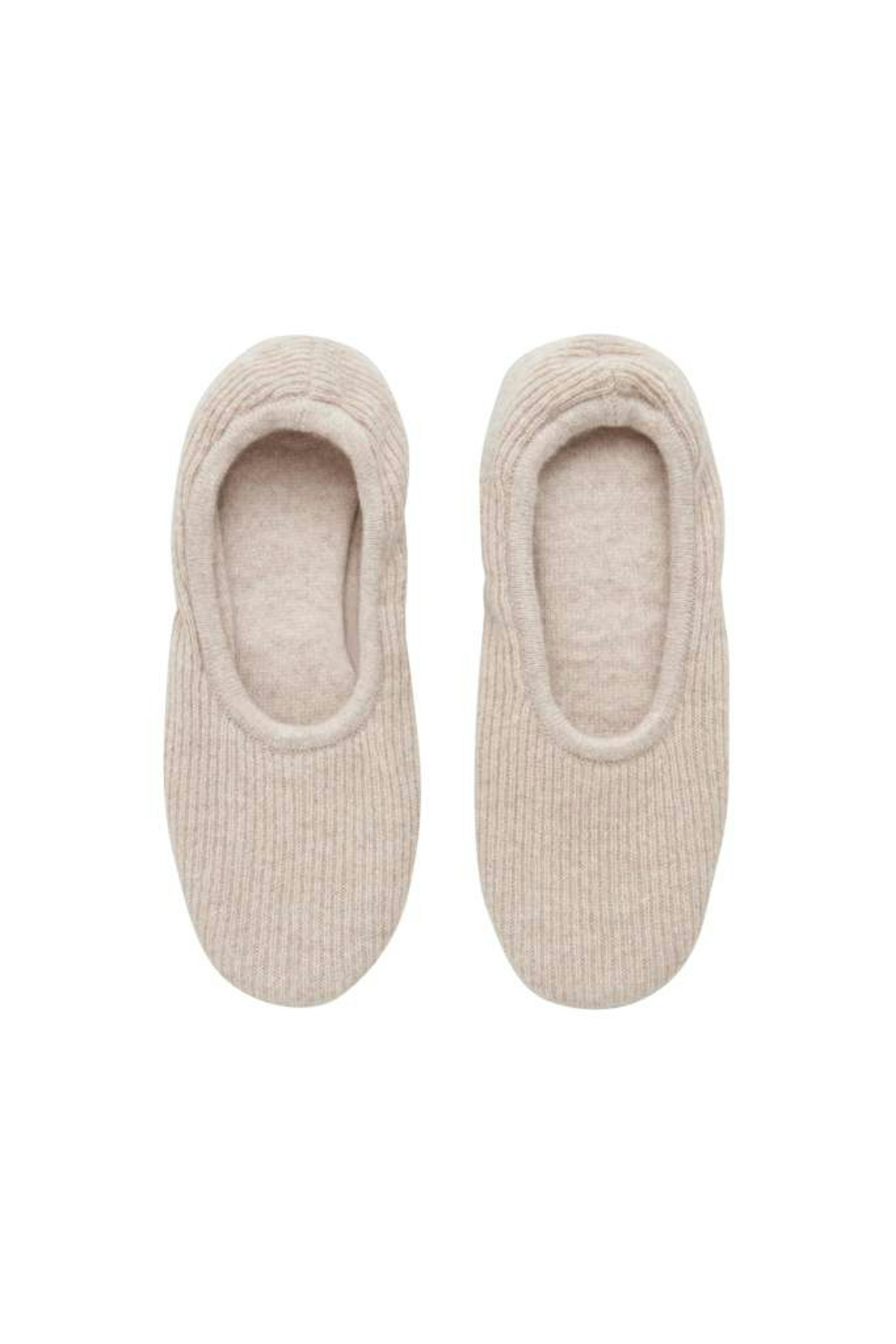 COS, Ribbed Cashmere Slippers, £55